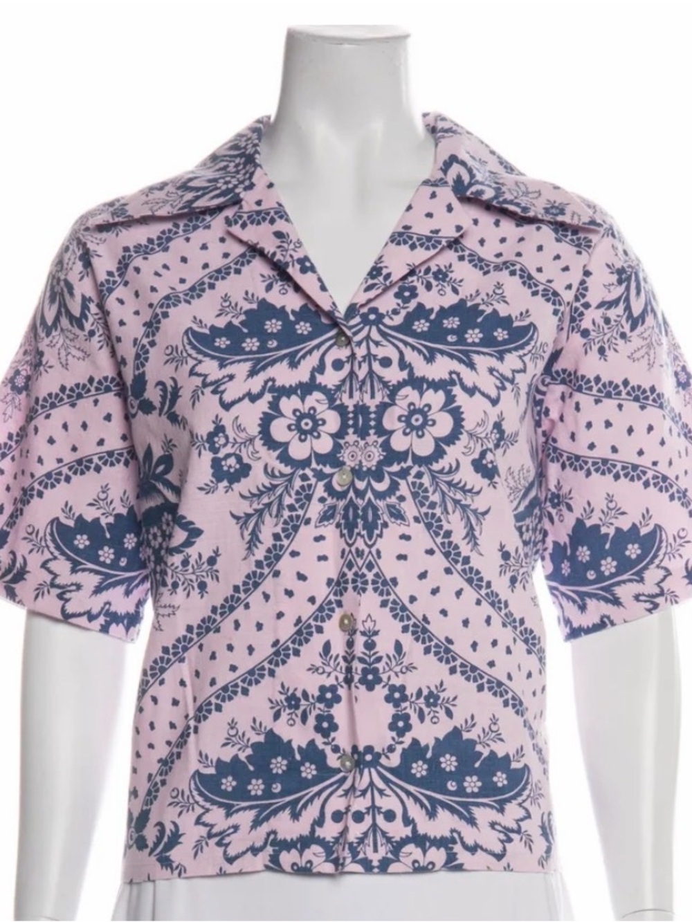 Alix of Bohemia Crop Blouse